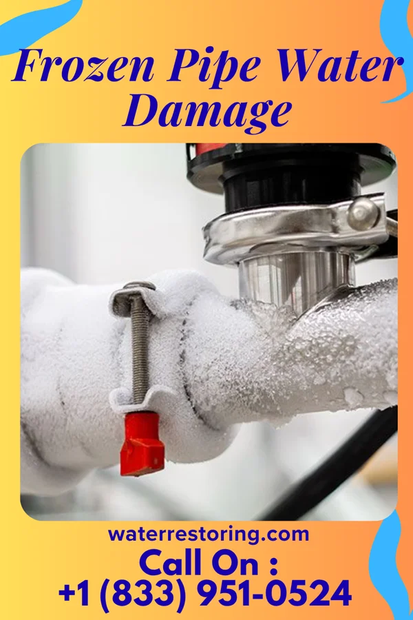 Frozen Pipe Water Damage in Gastonia, NC